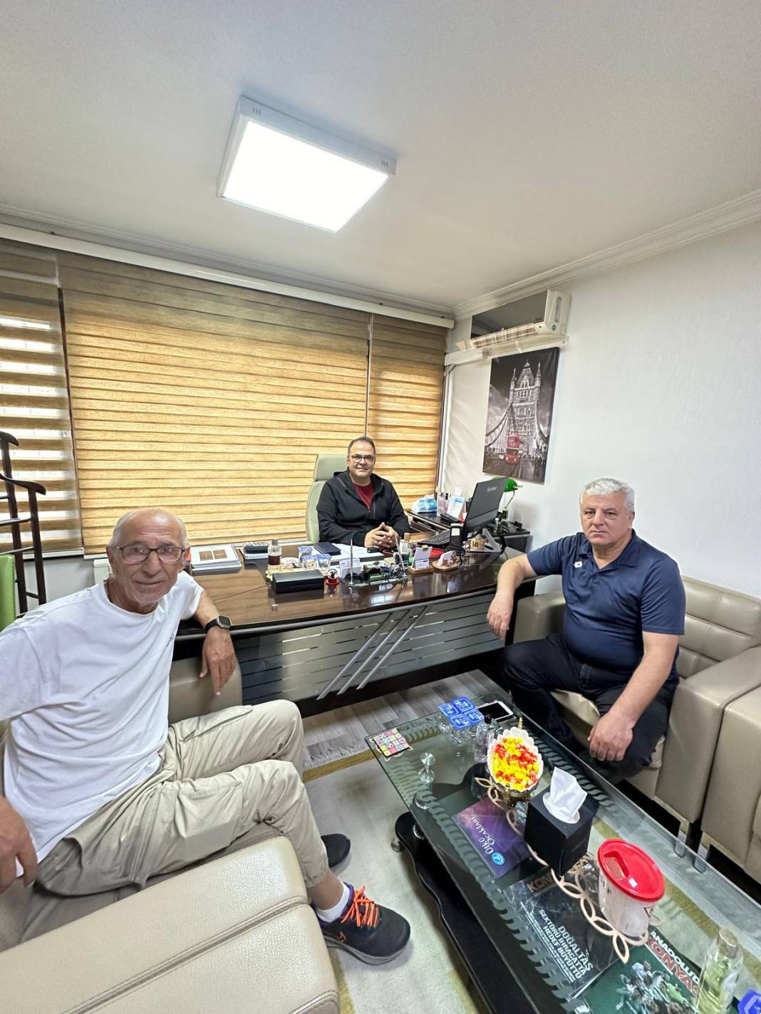 Çelik'ten Atayapı'ya ziyaret 1